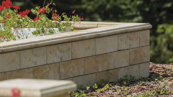 Semmelrock Bradstone Travero kerítésrendszer - Homoksárga