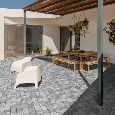 Semmelrock CityGo térkő - Grafit-Terra