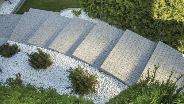 Semmelrock Naturo Kombi térkő - Gránitszürke, bazaltantracit