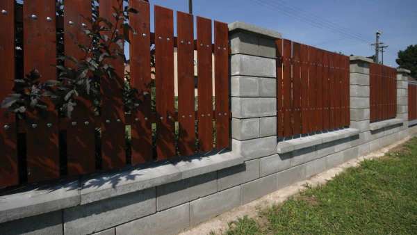 Semmelrock Rivago kerítésrendszer - Középszürke