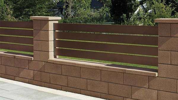 Semmelrock Rivago kerítés mokka