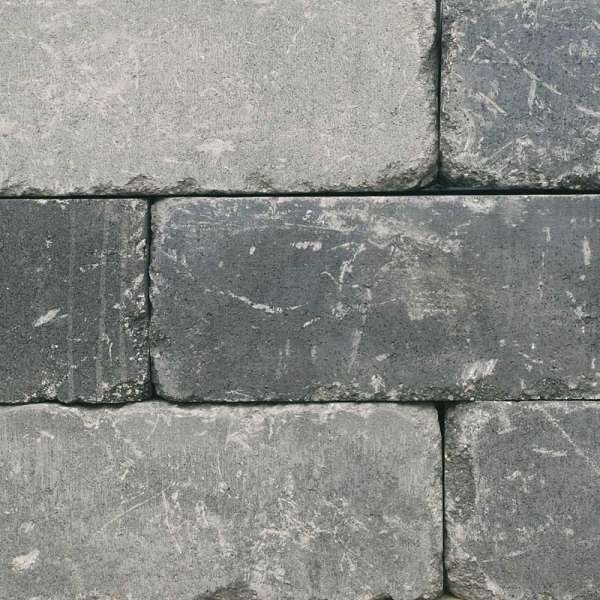 Semmelrock Castello kerítésrendszer - Szürke-fekete