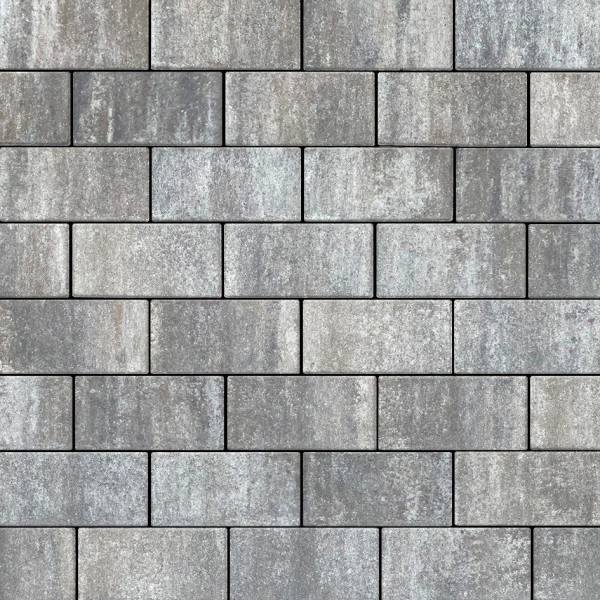 Semmelrock CityGo térkő 10x20x4 cm - Grafit-terra