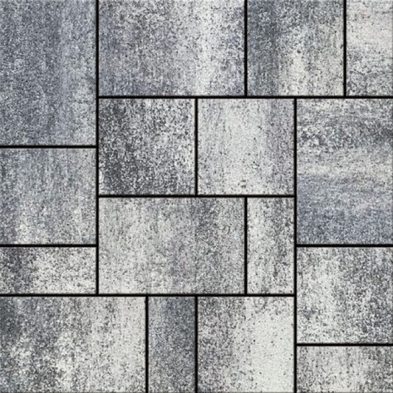 Semmelrock Citytop Kombi térkő - Stracciatella