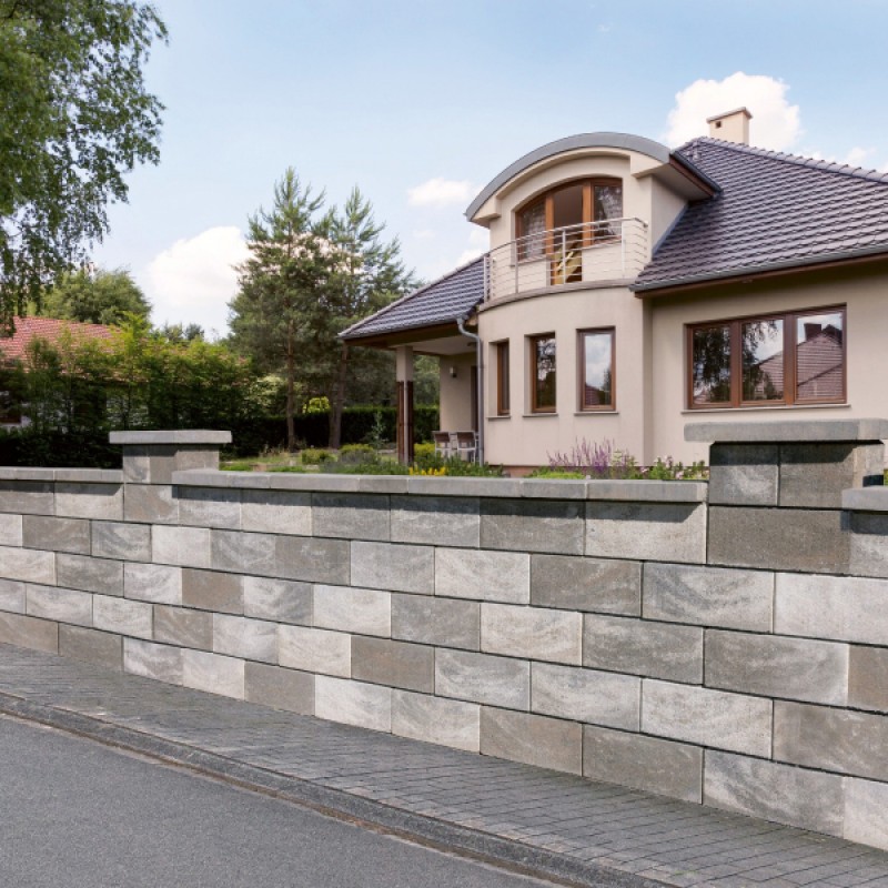 Semmelrock Rivago kerítésrendszer - Füstbarna